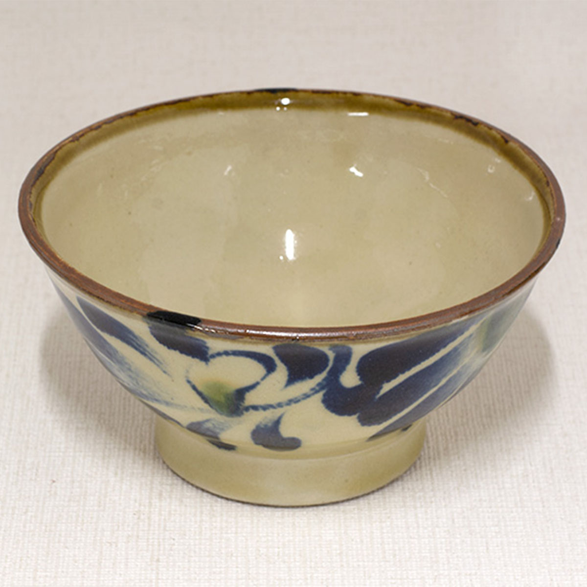 楽天市場】やちむん マカイ 5寸どんぶり 福田 健治(工房福田)作 青唐草