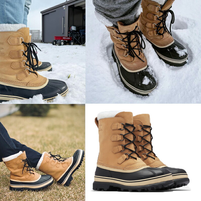 楽天市場】SOREL ソレル カリブー レースアップ メンズブーツ 防水