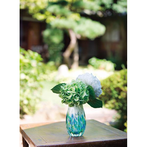 楽天市場】送料無料【 長丸花器（紫陽花） 】花瓶 インテリア ギフト