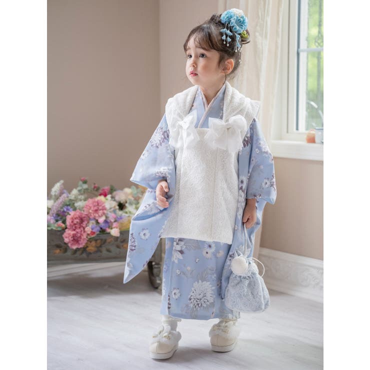 楽天市場】Catherine Cottage 七五三 被布セット 3歳 着物 3点セット