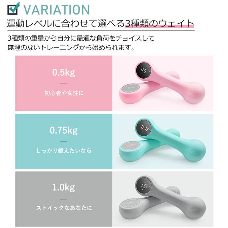 楽天市場】【10％OFFクーポン！配布中！】ZI-ON ダンベル スマート