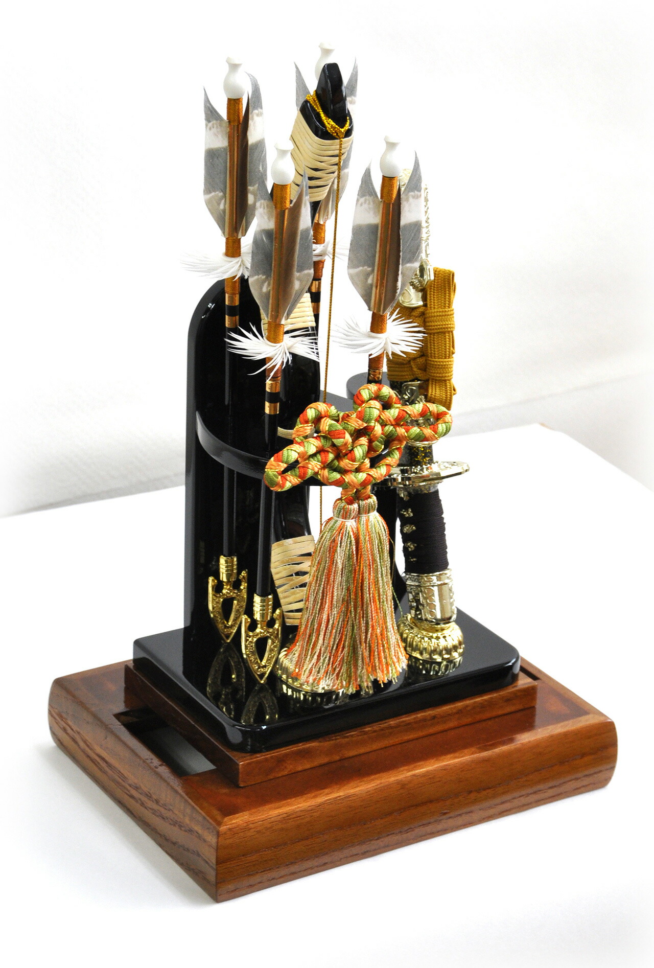 楽天市場】破魔弓 お正月 初正月 節句 ケース 天然羽根 弓 刀