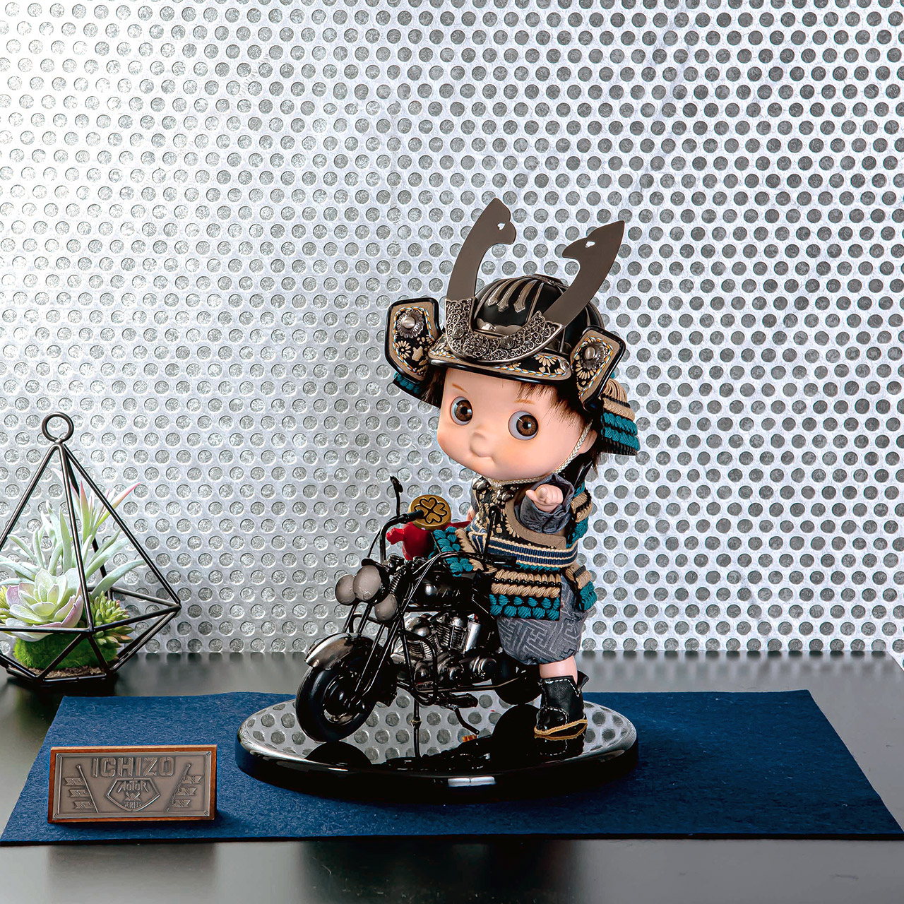 楽天市場】五月人形 5月人形 鎧 鎧兜 年 手作り 初節句 子供大将 武者