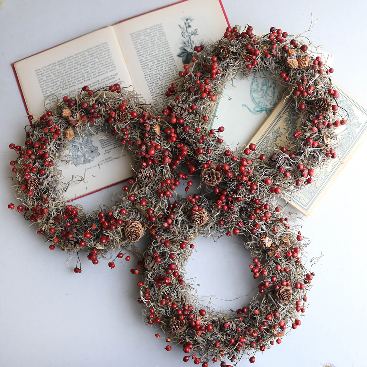 楽天市場】野バラの実のリース ◇大人気の野バラの実のシックで大人っ