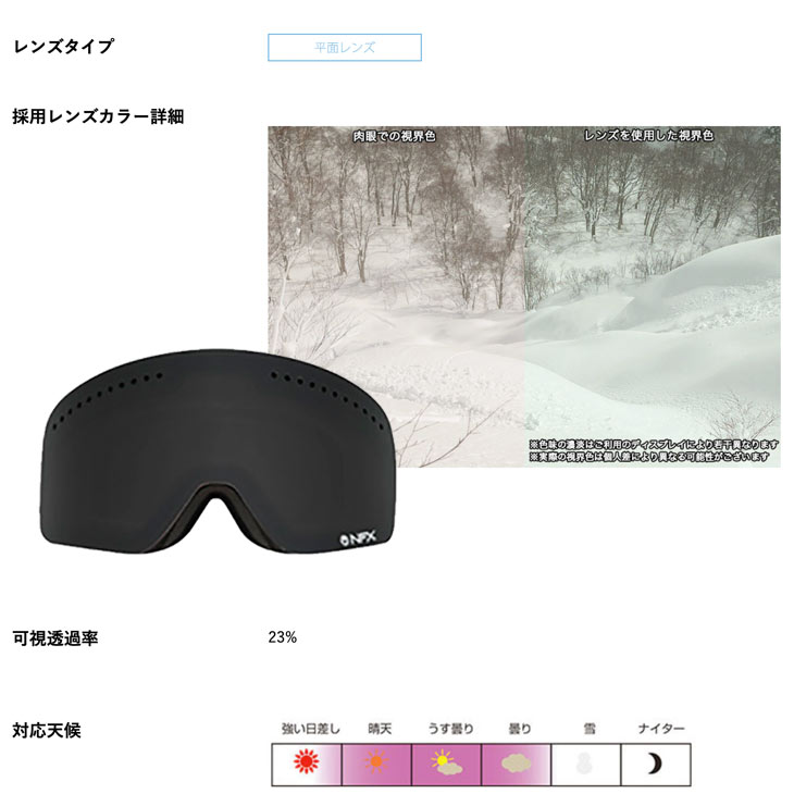 楽天市場】DRAGON ドラゴン NFX SPARE LENS エヌエフエックス スペア