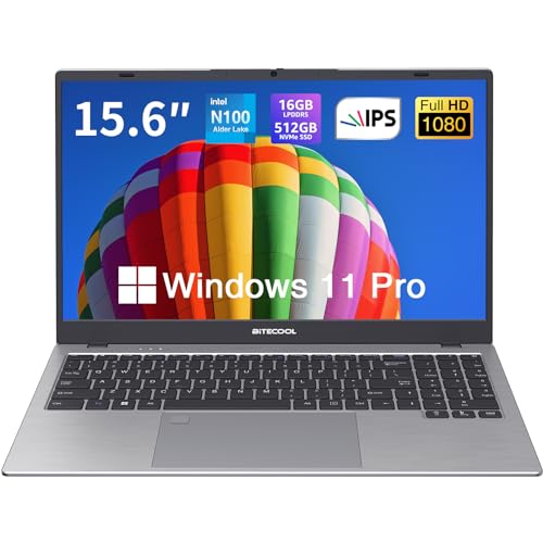 楽天市場】BiTECOOLノートパソコン 15.6インチディスプレイ 12世代N100