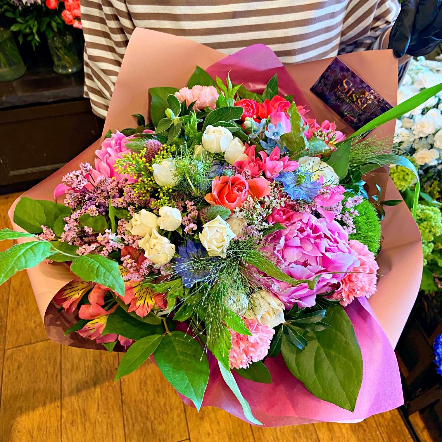 楽天市場】【楽天スーパーSALE10%OFF】 ラウンドブーケ Lサイズ バラ