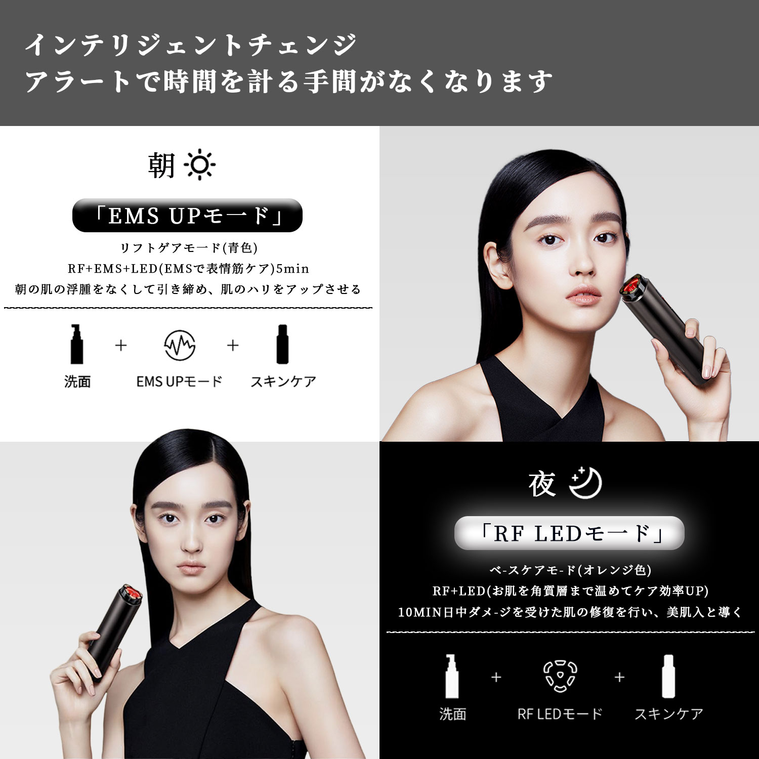 楽天市場】【ミラープレゼント中！】AMIRO 公式 アミロ RF美顔器 EMS