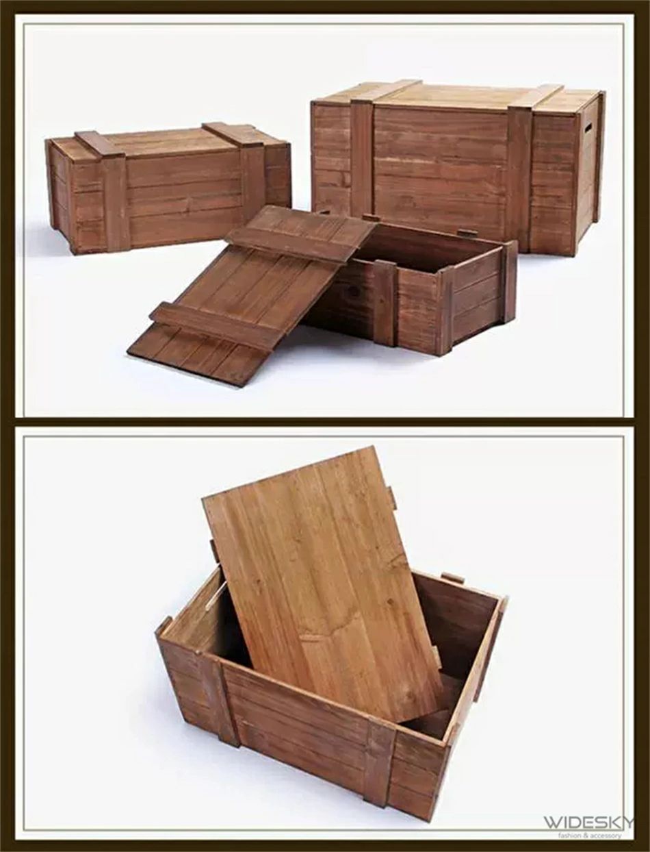 楽天市場】輸出用木箱 アンティーク風木箱 木箱 小物入れ ガーデニング