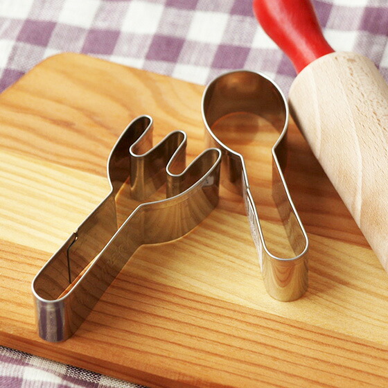 楽天市場】ドイツ Stadter スタッダー クッキー型 スプーン フォーク