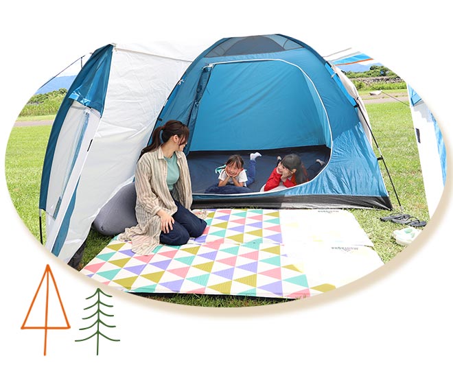 楽天市場】キャンプ テント 4人用 《二重構造》 《動画あり》 3〜4人用