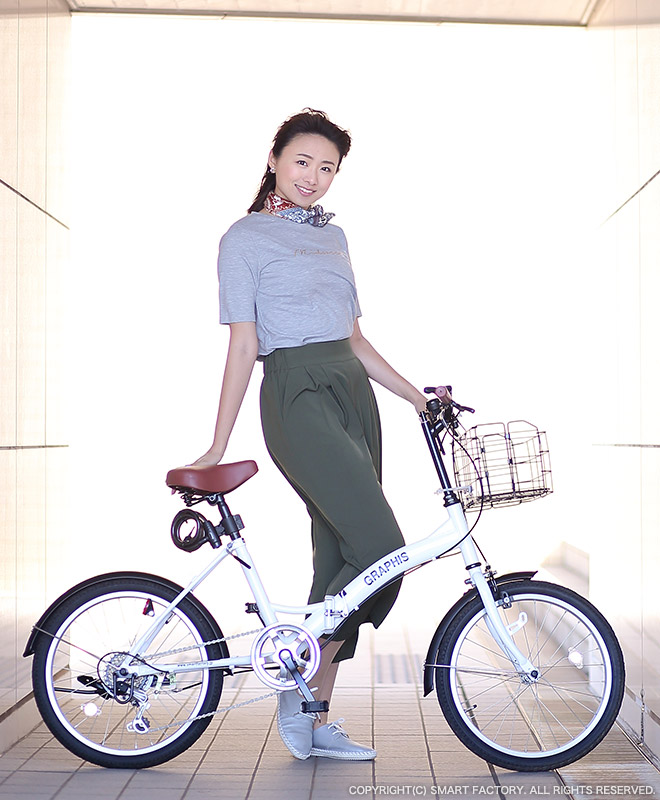 楽天市場】《 カゴ まで 折りたためる 》 折りたたみ自転車 《動画あり