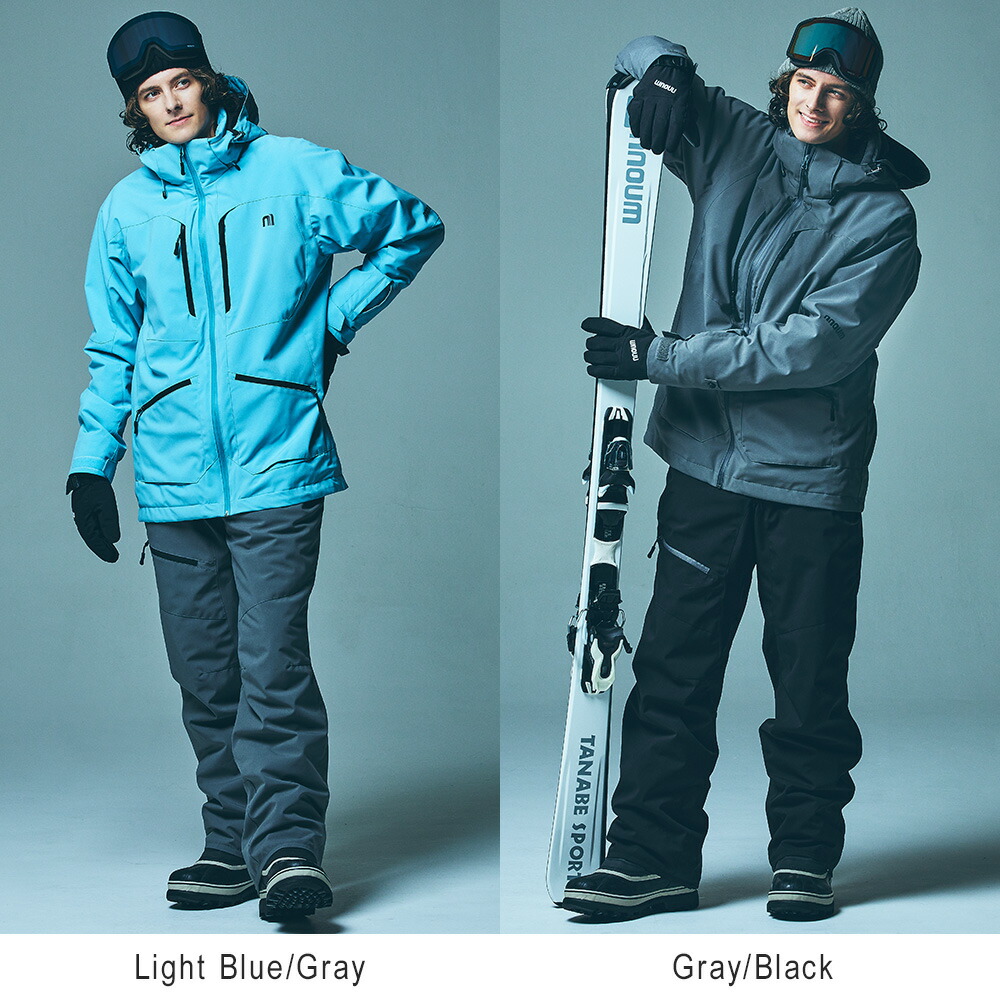 楽天市場】スキーウェア メンズ レディース 上下セット スノーボード