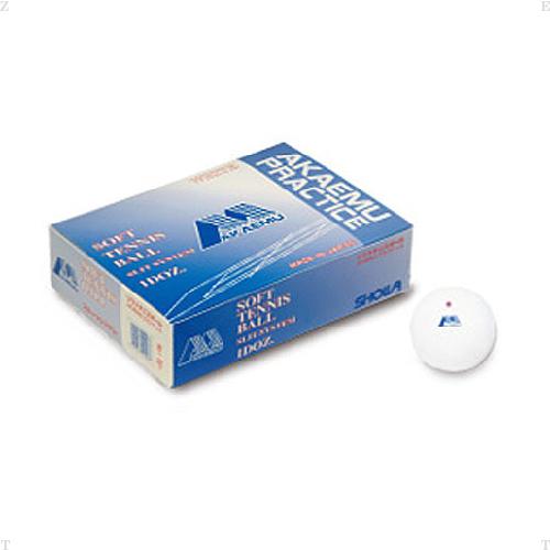 ルーセント アカエム ソフトテニスボール 練習球 1ダース (テニス