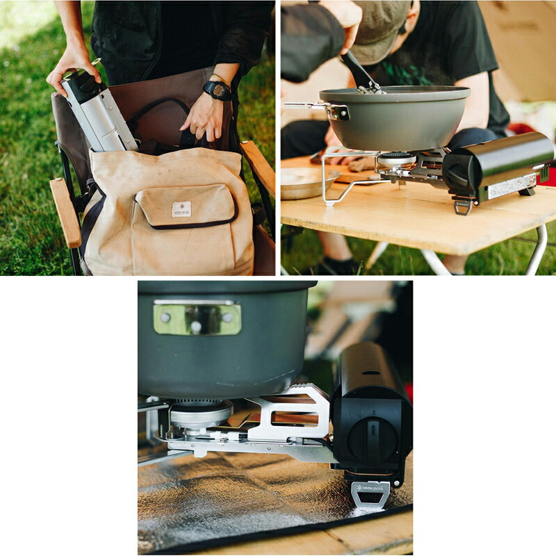 楽天市場】スノーピーク HOME＆CAMP バーナー ブラック SNOW PEAK GS