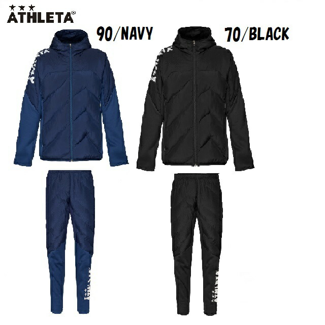 楽天市場】ATHLETA アスレタ中綿ウォームジャケット＆パンツ 上下
