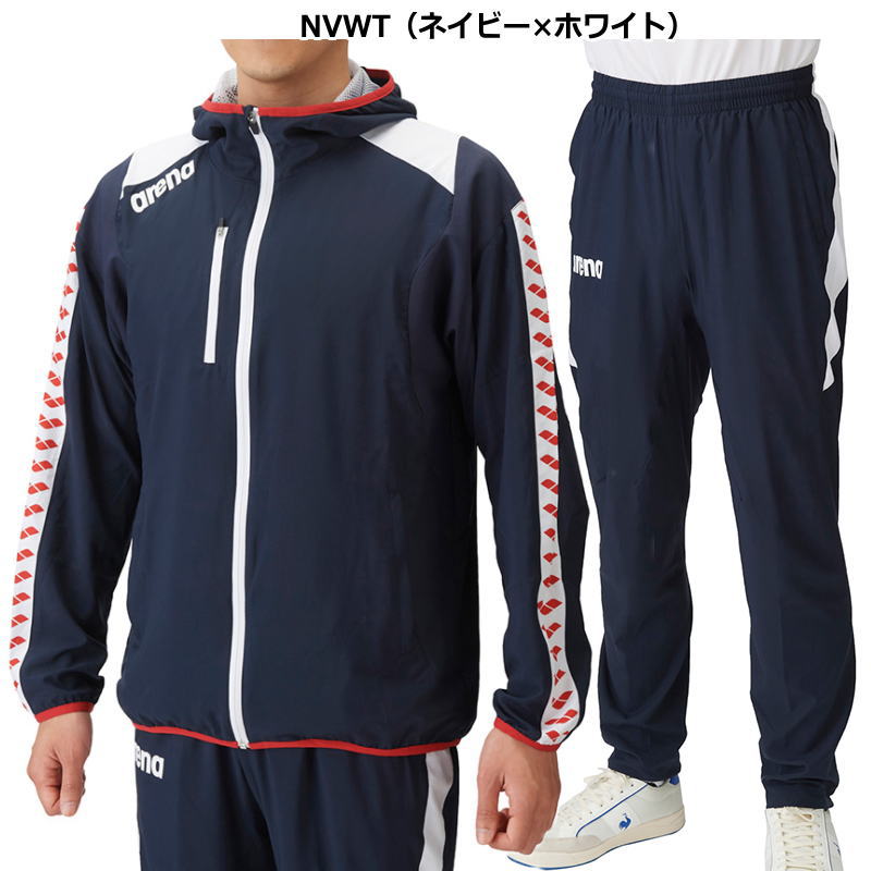 楽天市場】アリーナ ジャージ 上下 メンズ クロスジャージ 水泳