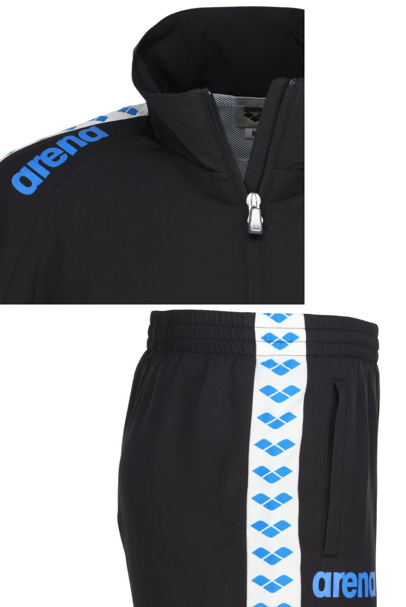 楽天市場】アリーナ ジャージ 上下 メンズ クロスジャージ 水泳