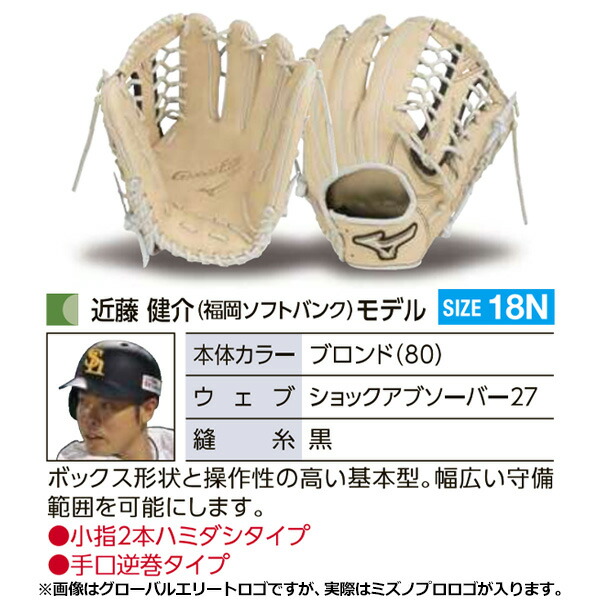 楽天市場】ミズノプロ オーダーグラブ 硬式グローブ 基本モデル 近藤