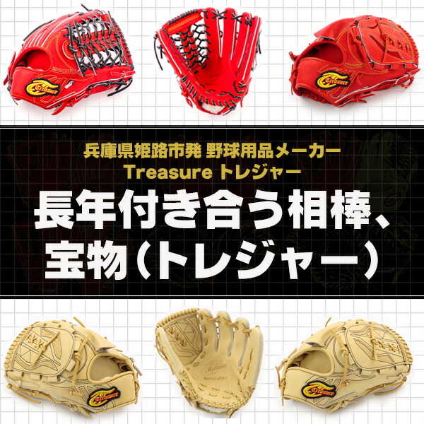 楽天市場】トレジャー オーダーグローブ 軟式用 treasure 軟式グローブ