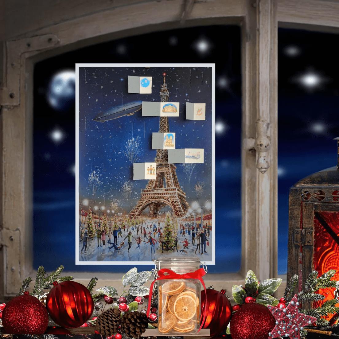 楽天市場】【送料無料】ドイツ アドベントカレンダー A3サイズ パリ