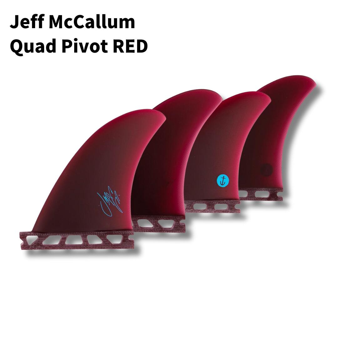 楽天市場】フィン クアッドフィン CAPTAIN FIN Jeff McCallum Quad