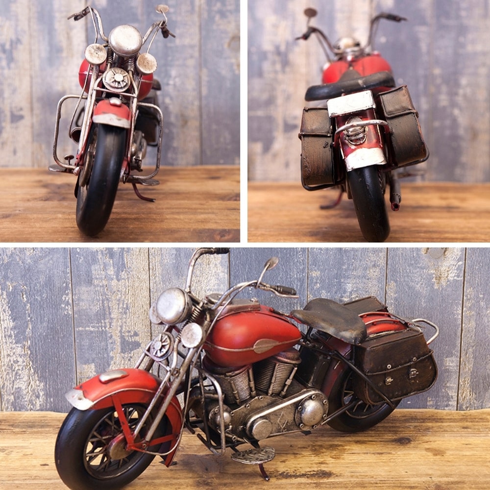 楽天市場】＼ランキング1位受賞!!／ ヴィンテージバイク ブリキ