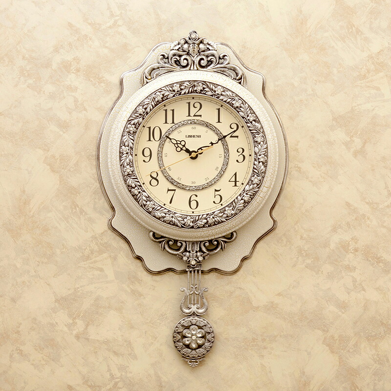 楽天市場】掛時計 壁掛け時計 振り子時計 アンティーク ヨーロッパ調