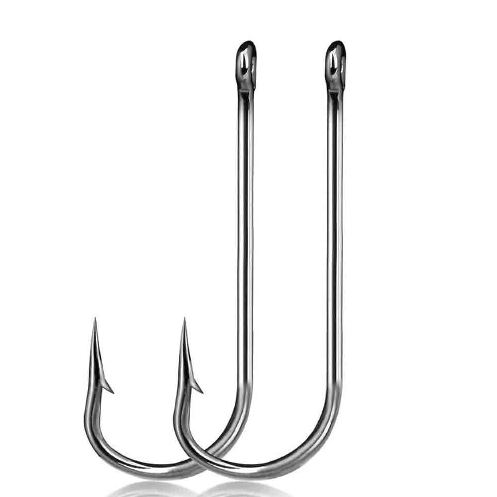 楽天市場】釣り針 50個 魚 海水 ロングシャンク 釣りフック ルアー
