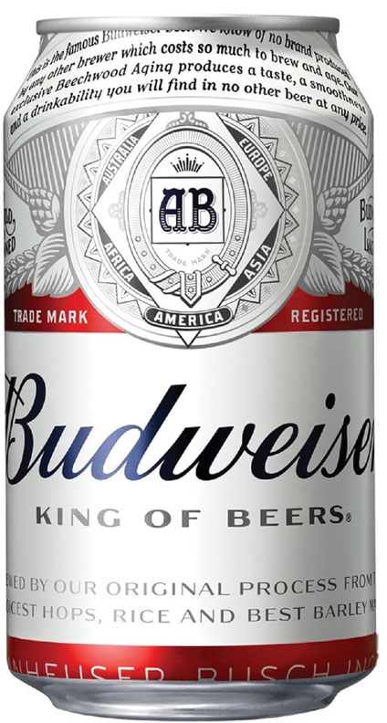 楽天市場】バドワイザー【330ml】 ｜ budweiser 缶ビール ビール AB