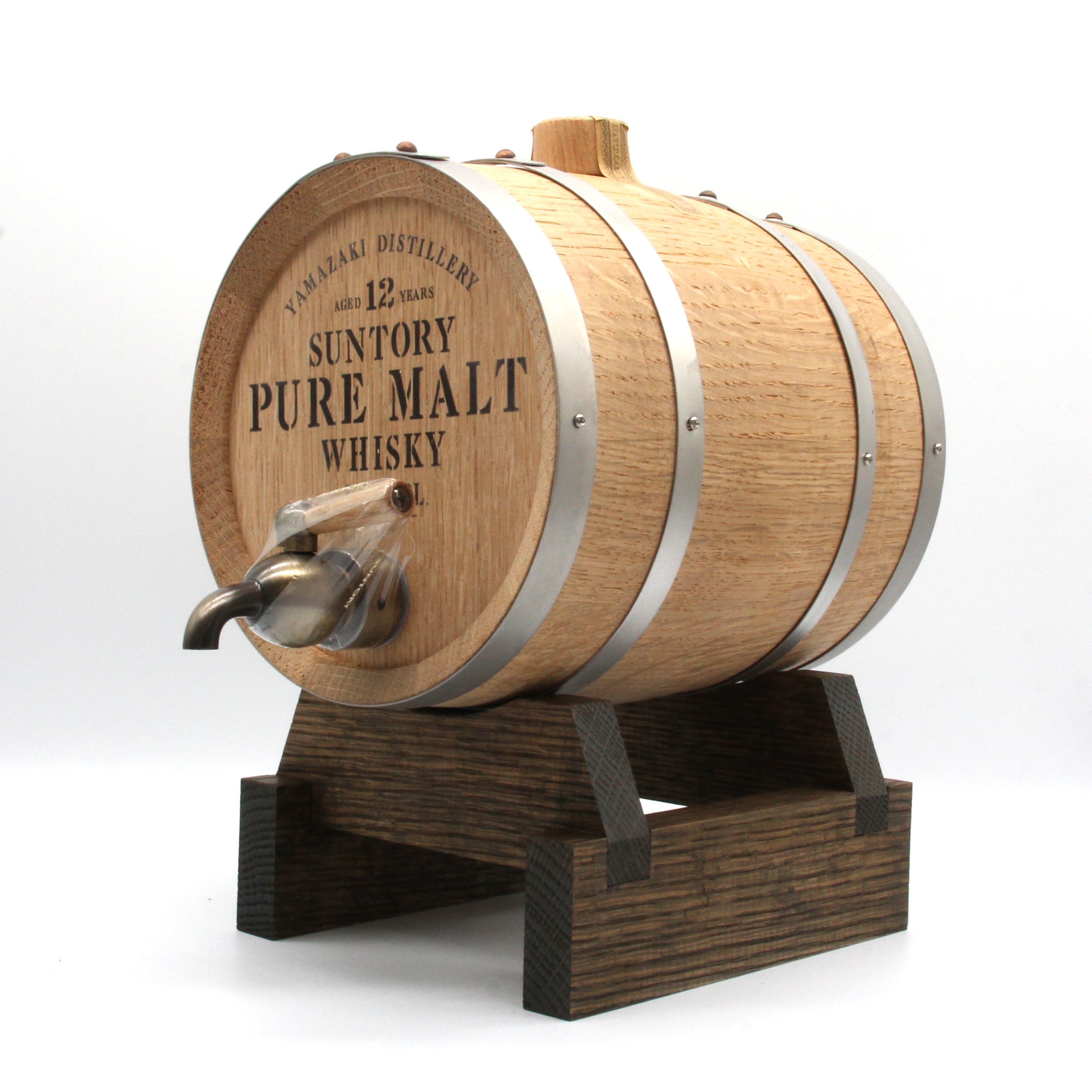 楽天市場】サントリー ピュアモルト ウイスキー ミニバレル 12年