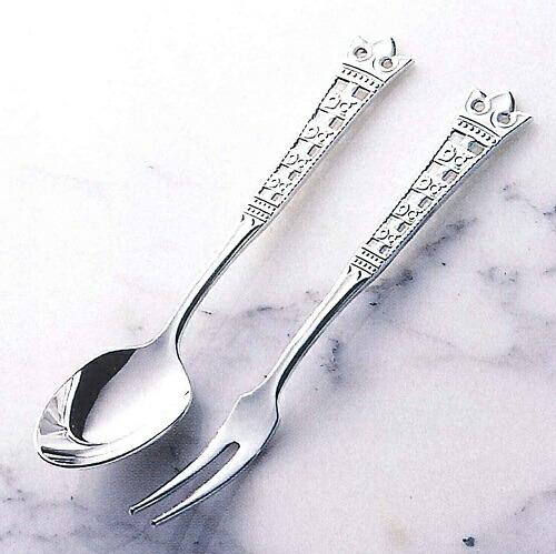 山崎金属工業 YAMACO 純銀スプーン アテネコーヒースプーン6本