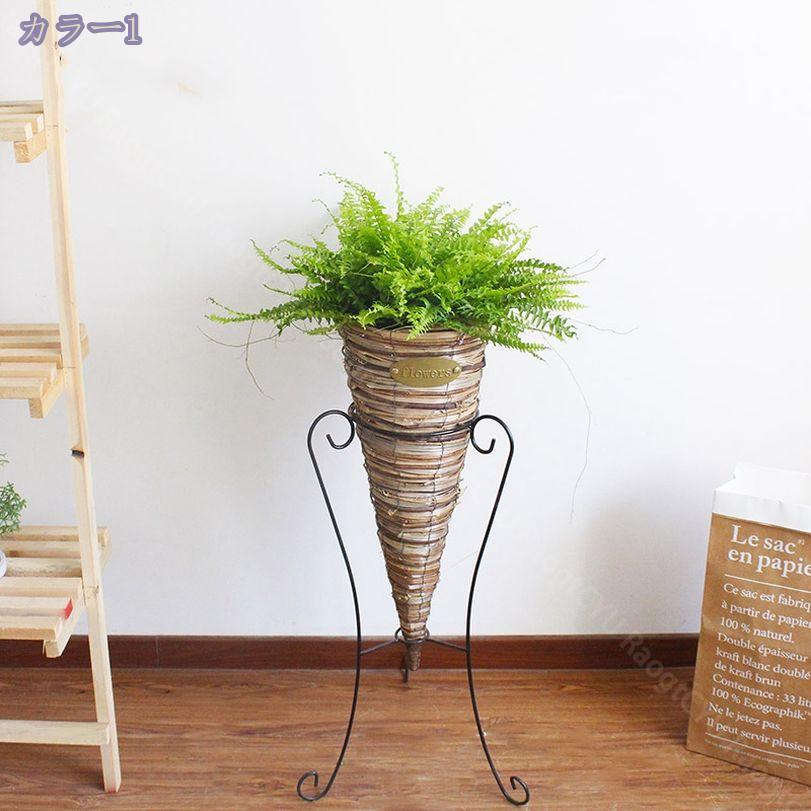楽天市場】アイアン フラワースタンド コーン型の通販