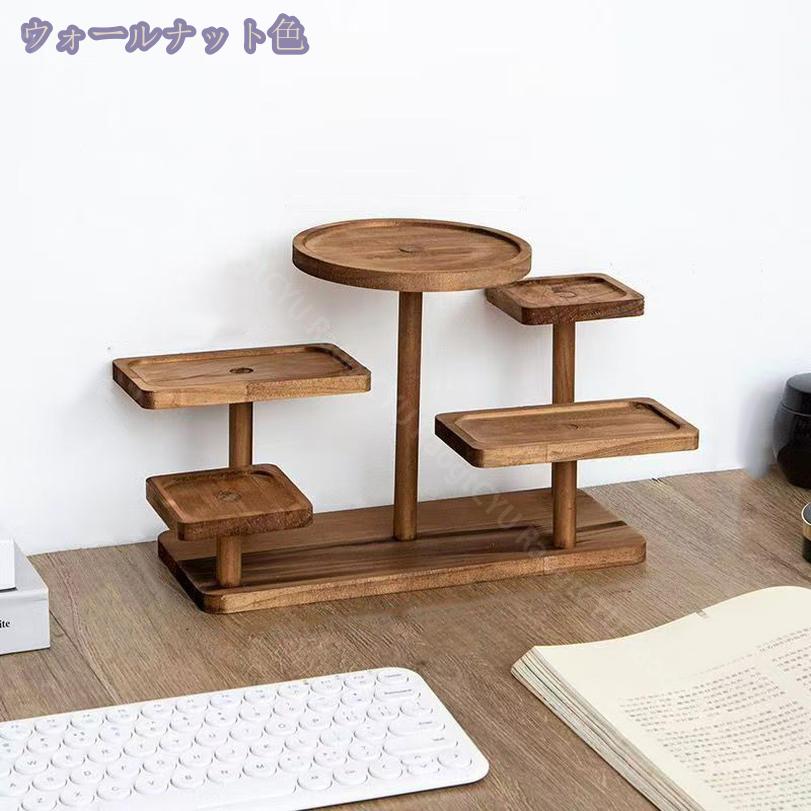 楽天市場】500円OFFクーポン ディスプレイスタンド 木製 卓上 多機能
