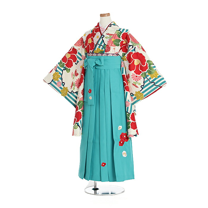 楽天市場】袴セット 小学生 ジュニア 卒業式 女の子 小学校 着物 白