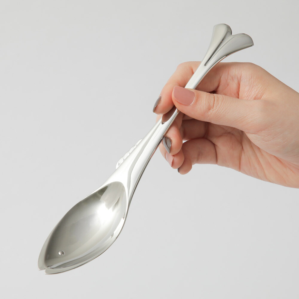 楽天市場】ゴーンフィッシン デザートスプーン ディナー用 鏡面