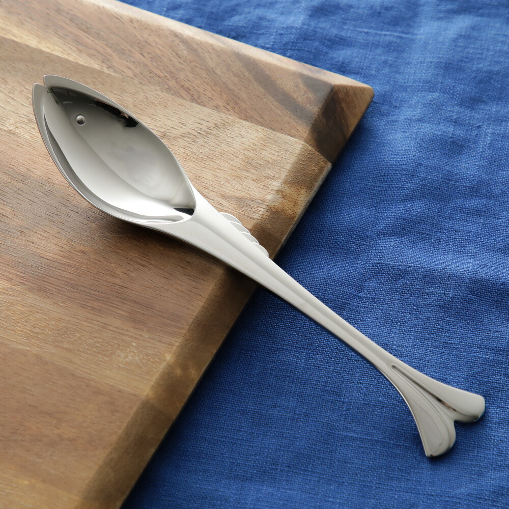 楽天市場】ゴーンフィッシン デザートスプーン ディナー用 鏡面