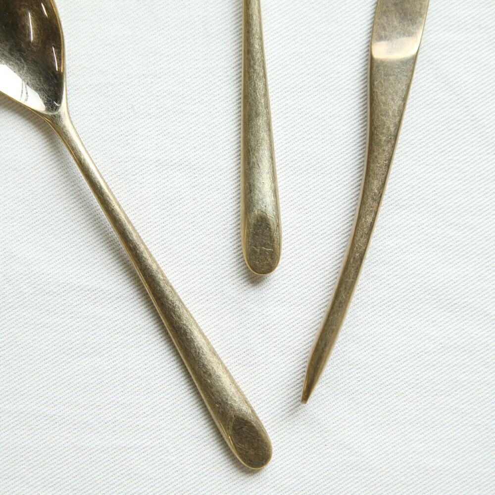 楽天市場】ヴィンテージ風 カトラリー アンティーク ゴールド 懐 KAI