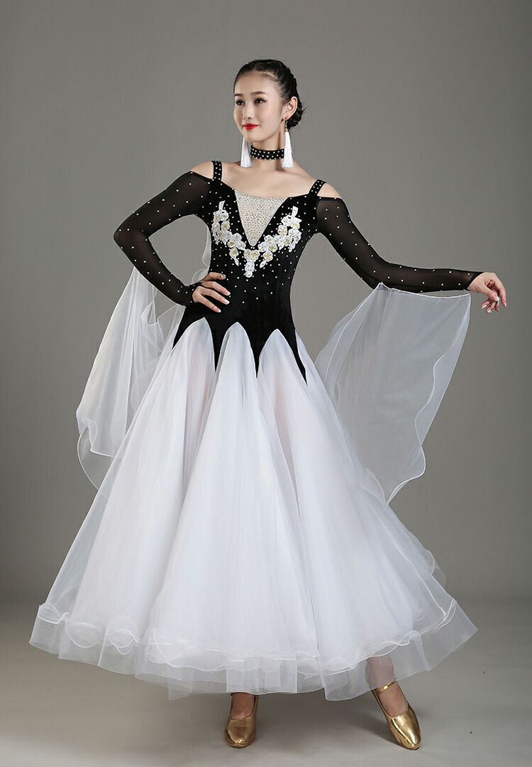 楽天市場】社交ダンス モダンドレス ワルツダンス パーティー ラテン