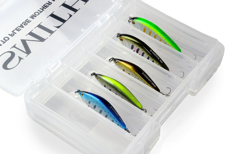 楽天市場】【SMITH】 スミス リバーシブル D86 クリアー ルアーケース