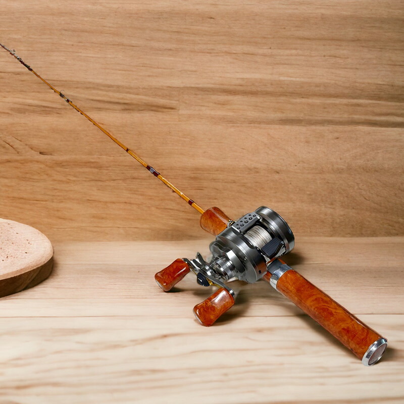 楽天市場】シマノ専用 Aタイプ リールハンドル ノブ 花梨 リールノブ