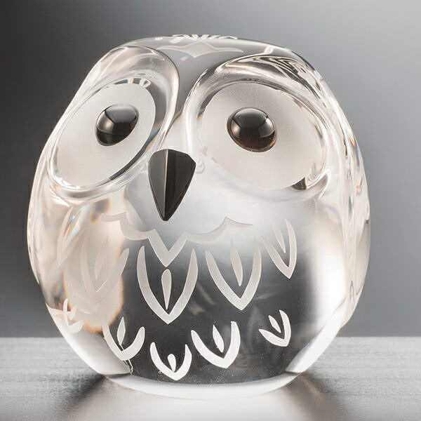 楽天市場】甲州水晶貴石細工 吉祥のふくろう - 田中佑幸作、ガラス