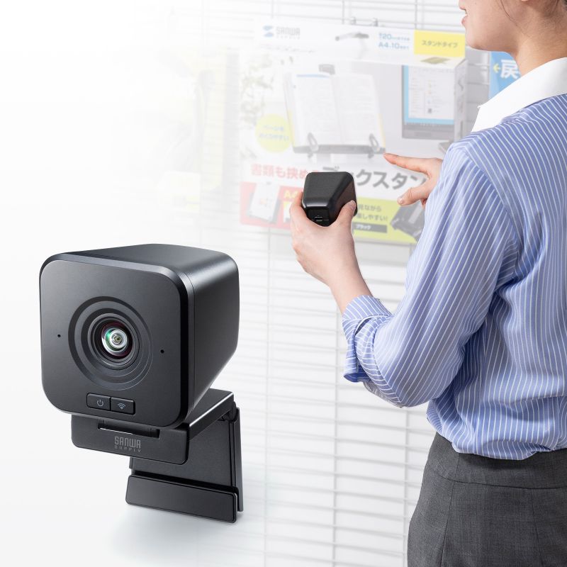 楽天市場】WEBカメラ ワイヤレス 無線接続 広角レンズ搭載 フルHD 200