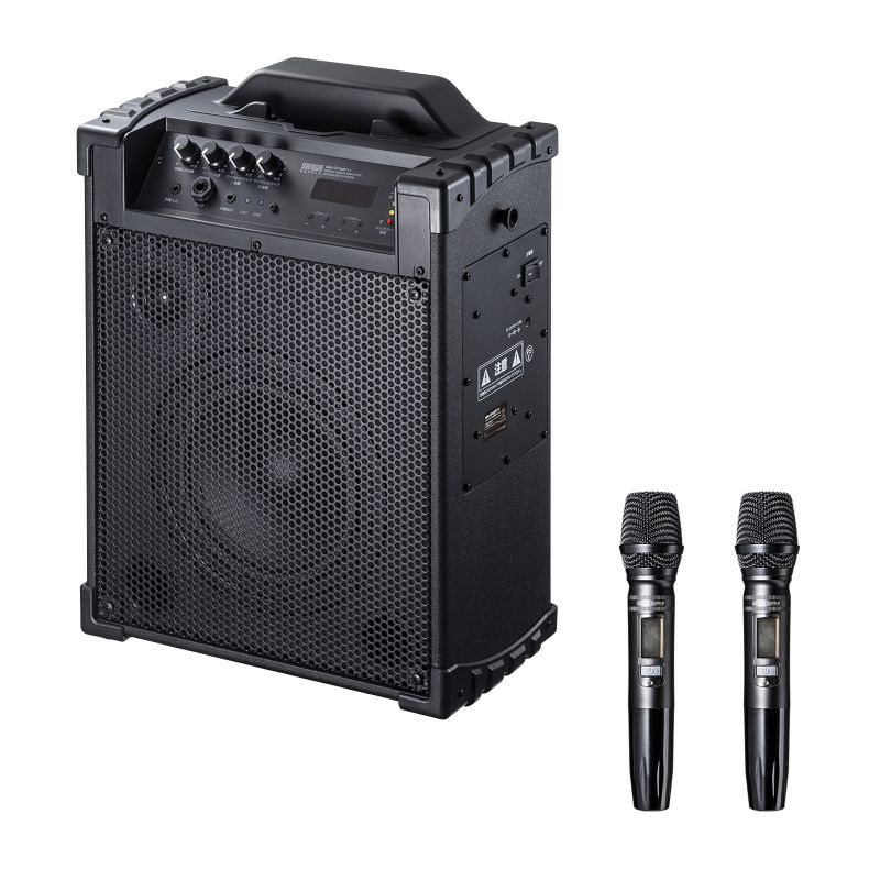 楽天市場】ユニペックス ワイヤレスアンプセット マイク2本 800MHz帯