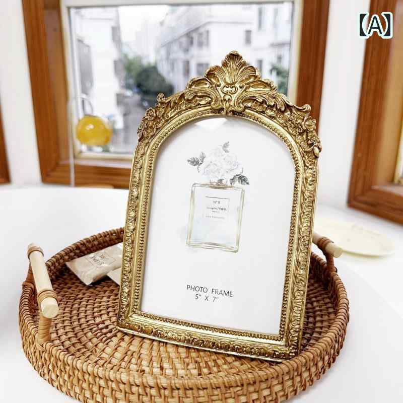 楽天市場】ゴールド ヨーロピアン レリー 写真立て フォトスタンド