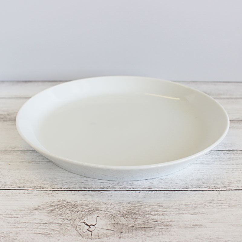 楽天市場】【アウトレット】ホワイト シンプル ワンプレート 23cm （白