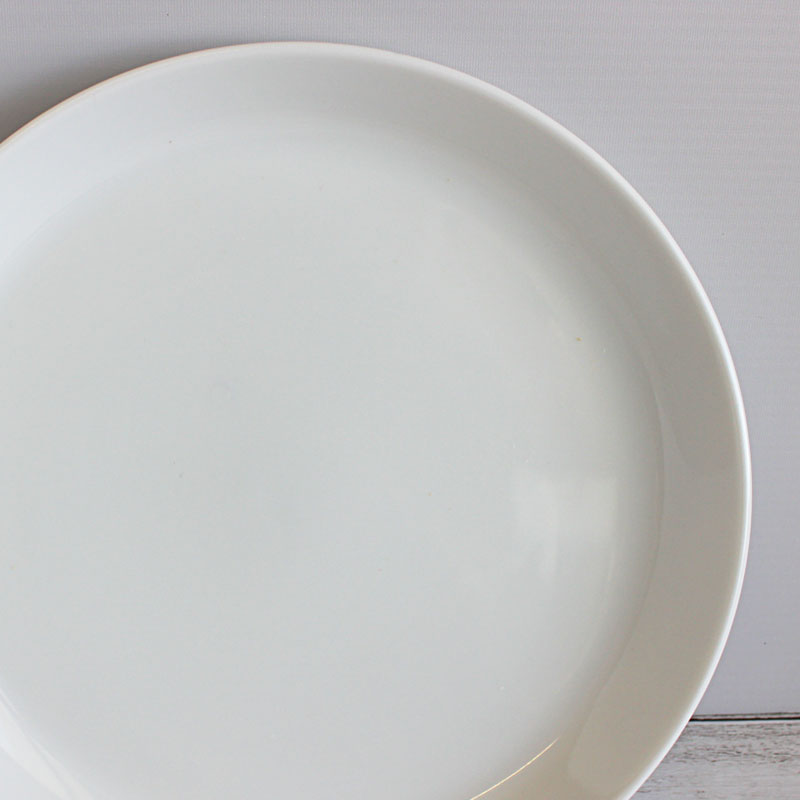 楽天市場】【アウトレット】ホワイト シンプル ワンプレート 23cm （白