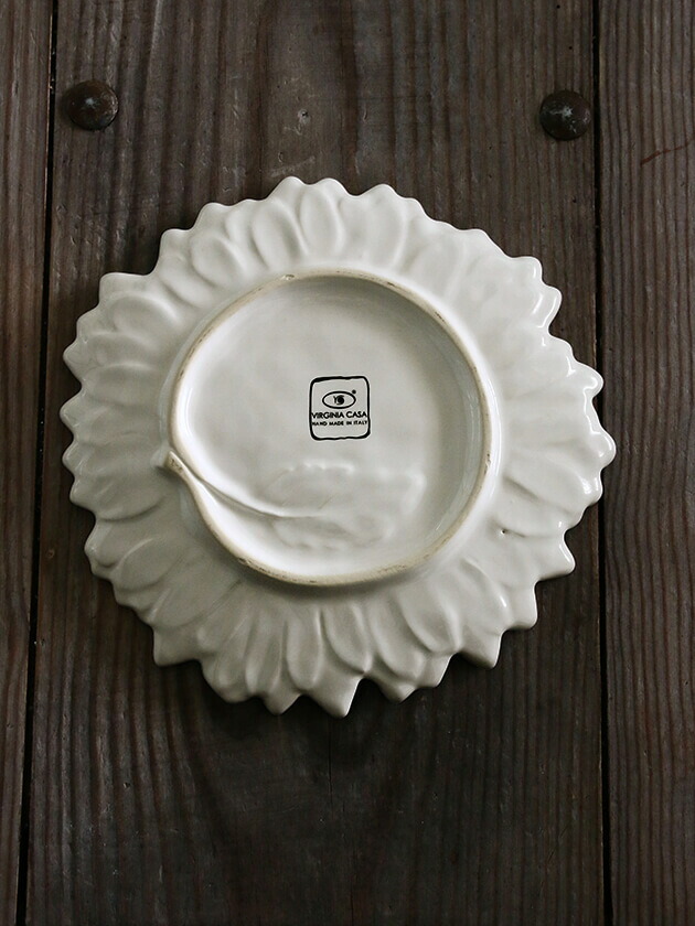 楽天市場】マルゲリータプレート 21cm ホワイト Virginia Casa
