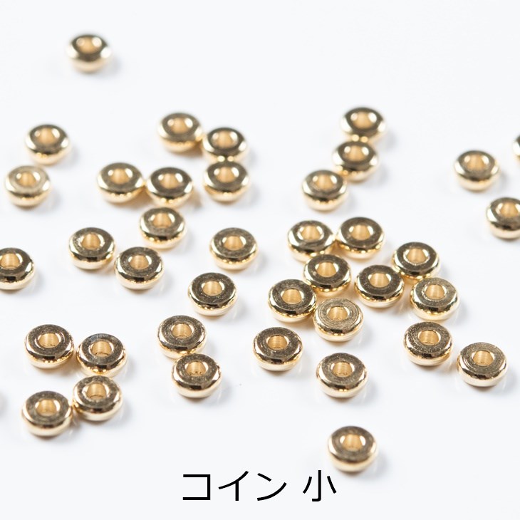 楽天市場】スペーサー 少量 本金メッキ ゴールド 真鍮 ビーズパーツ