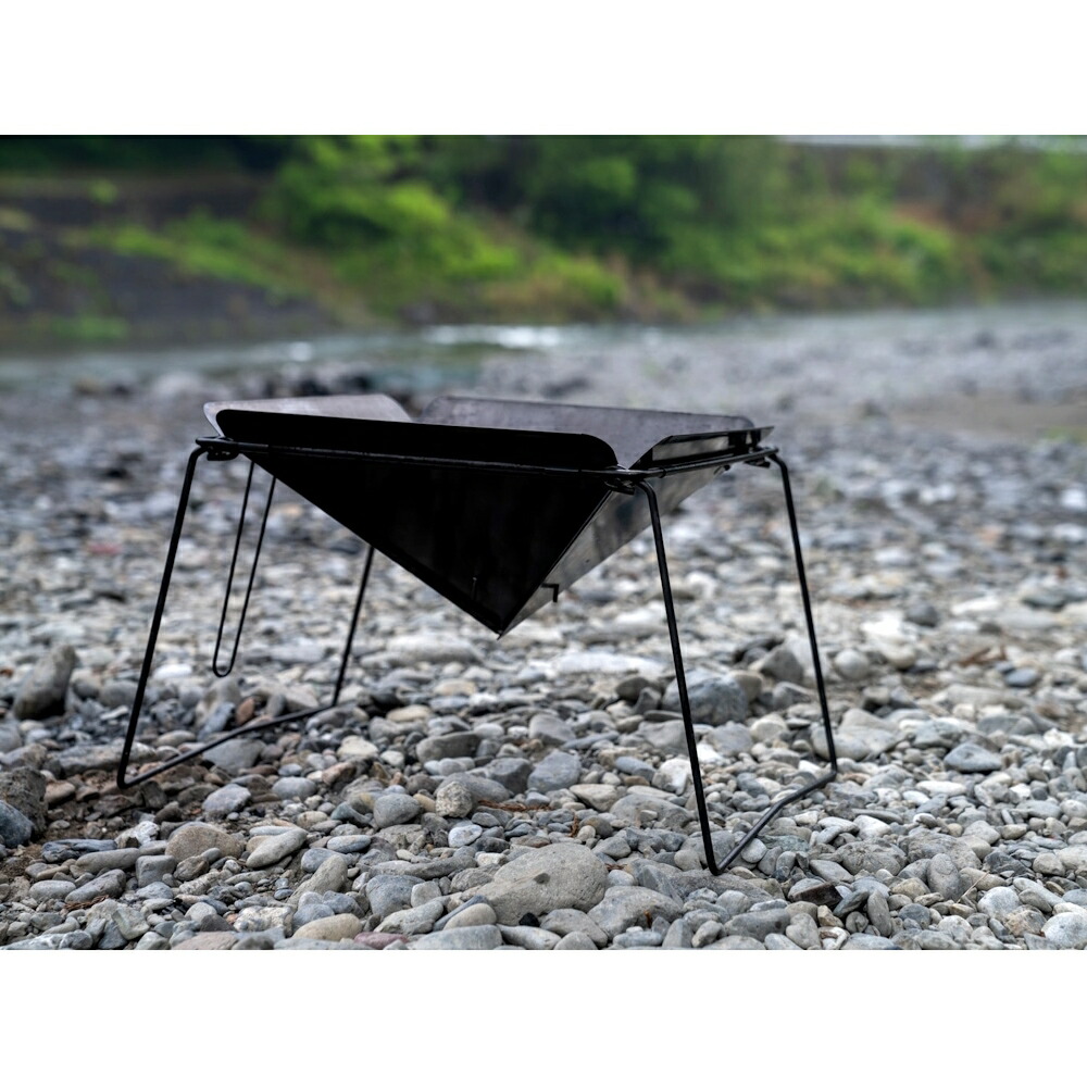 楽天市場】96 (KURO) 焚火台 | 黒染め 焚き火台 ブラック 焚火 台 燕